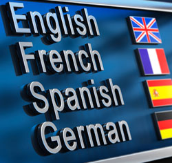 Traducciones inglés francés, alemán, español